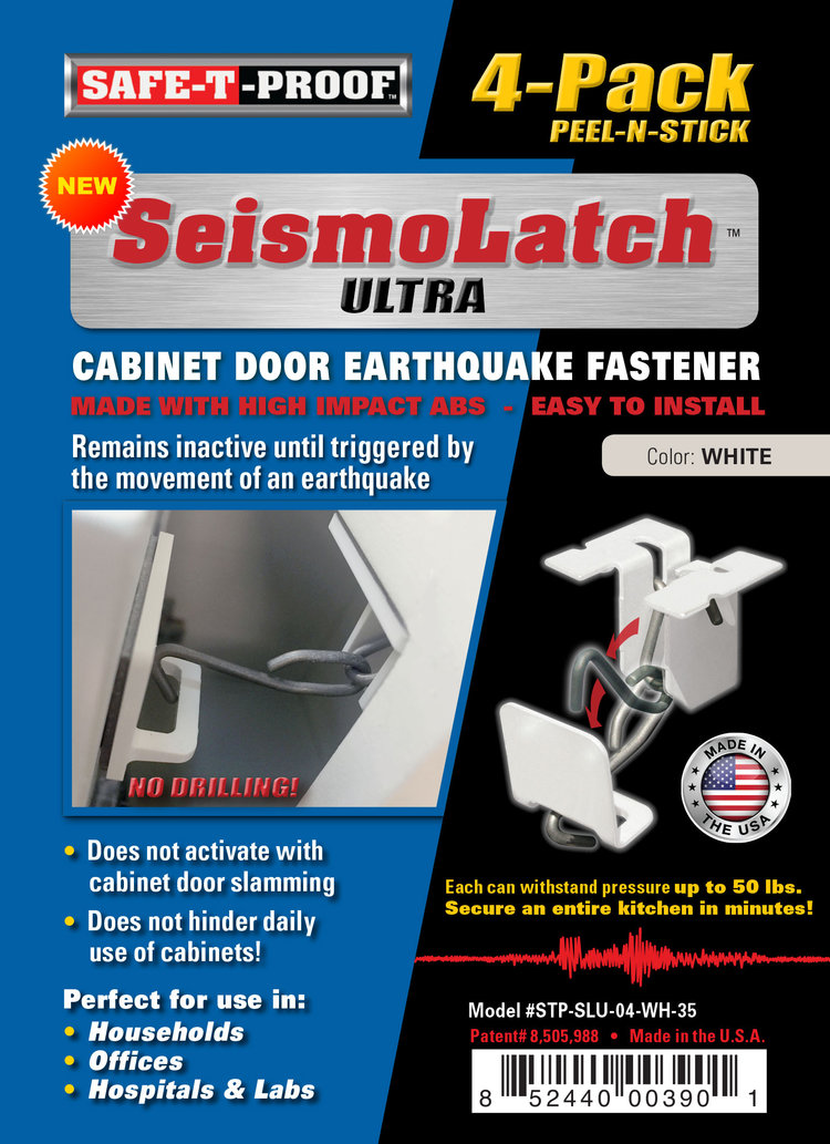 Automatic Cabinet Door Earthquake