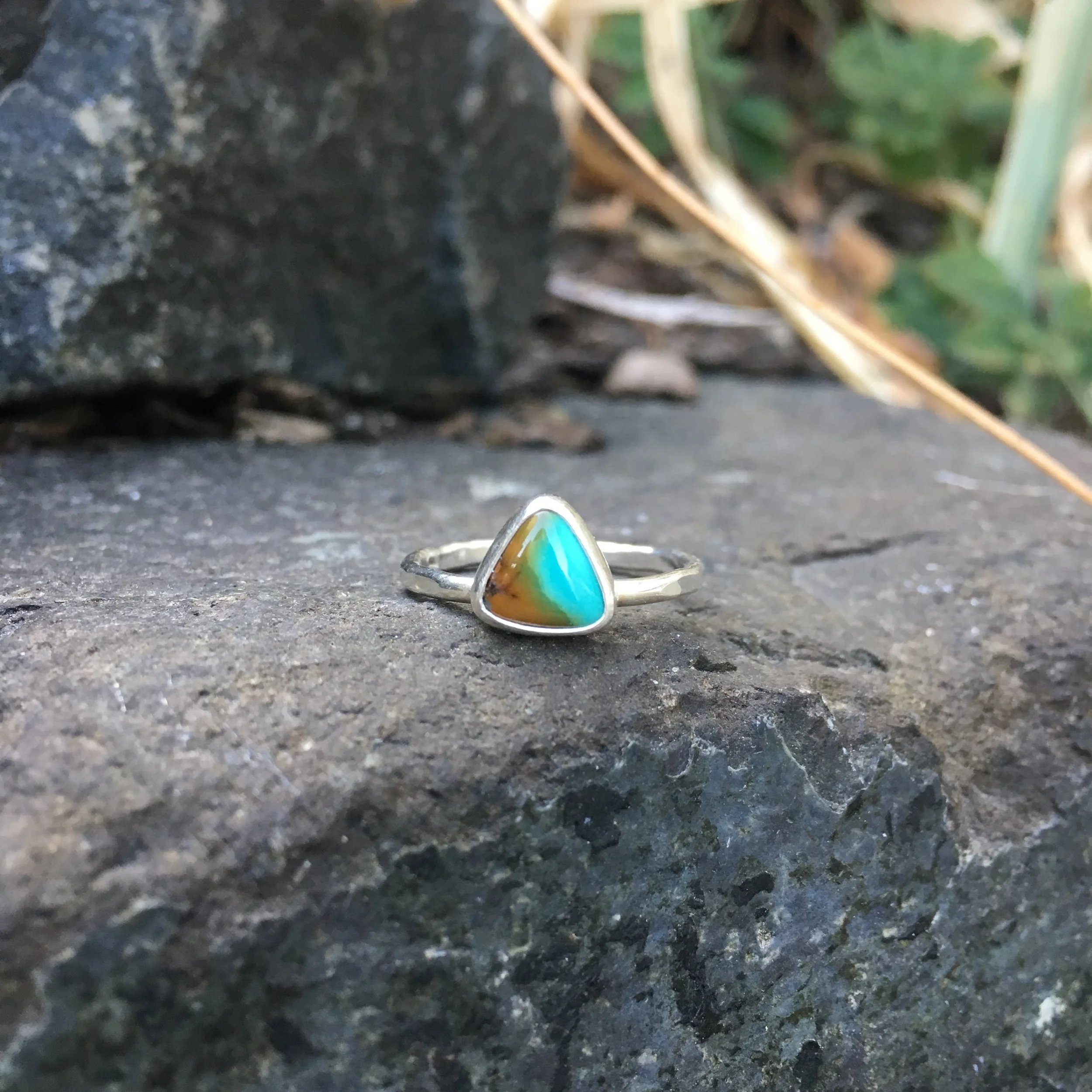Cloud Mountain Turquoise Ring