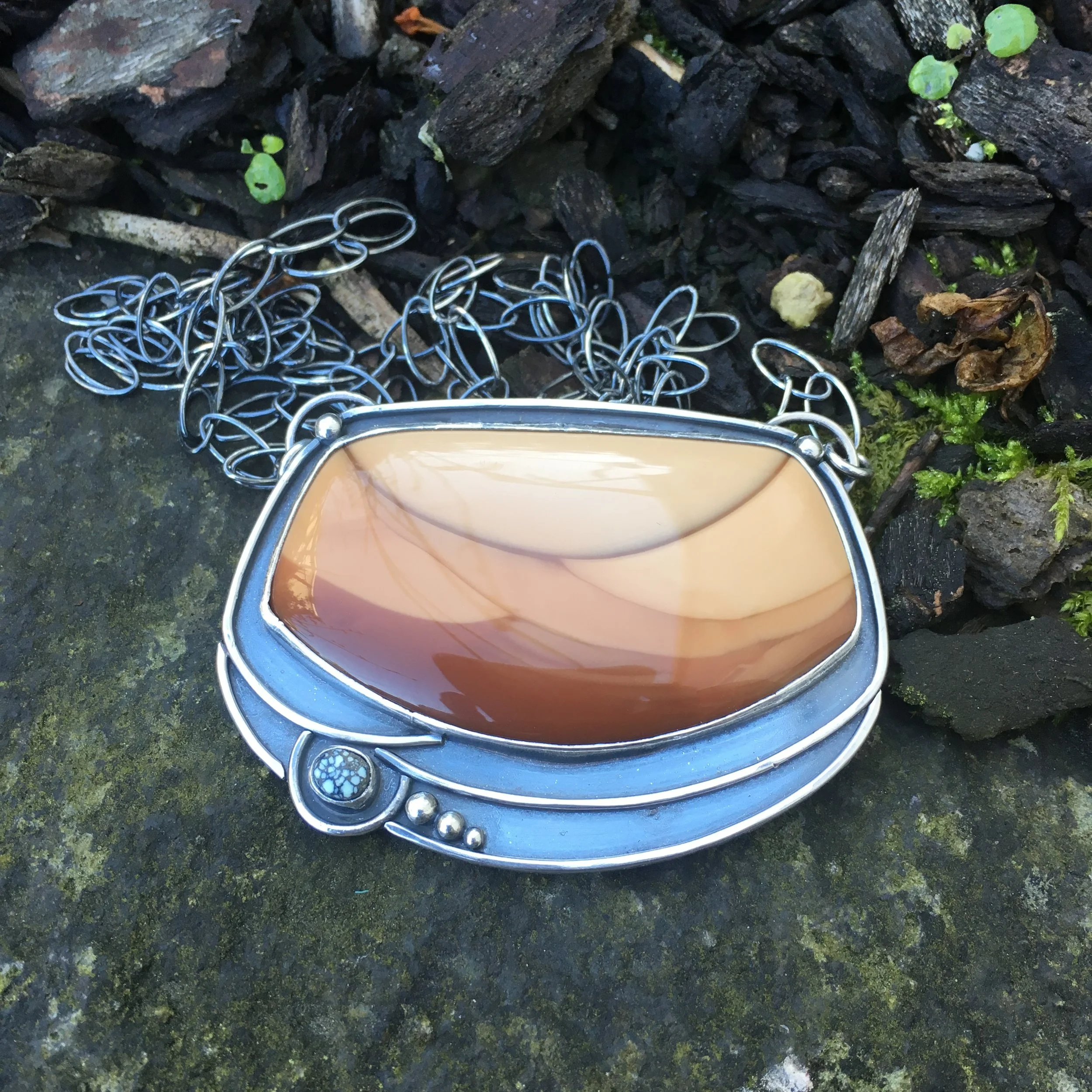 Bruneau Jasper & New Lander Necklace