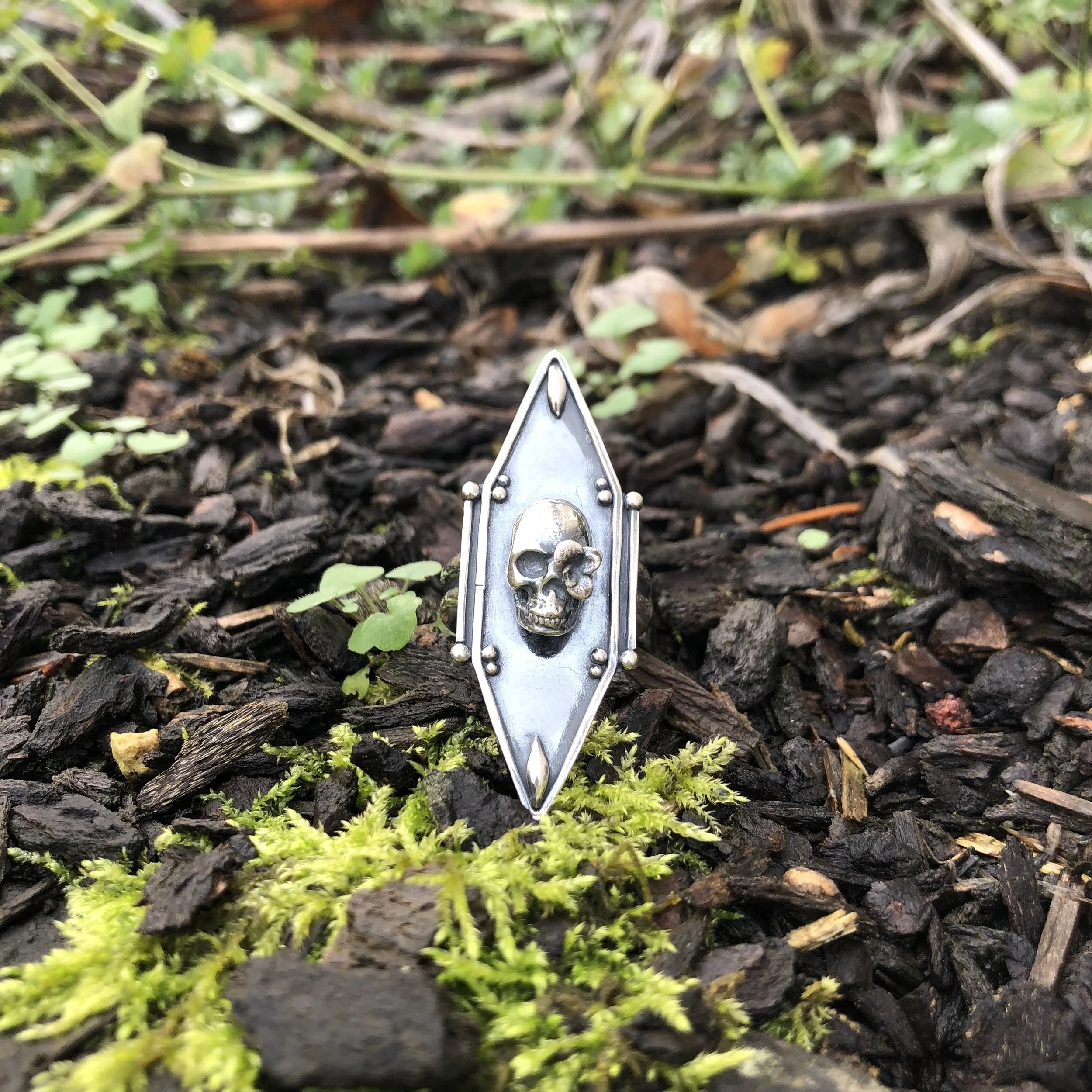 Feed Your Soul - Skull Ring