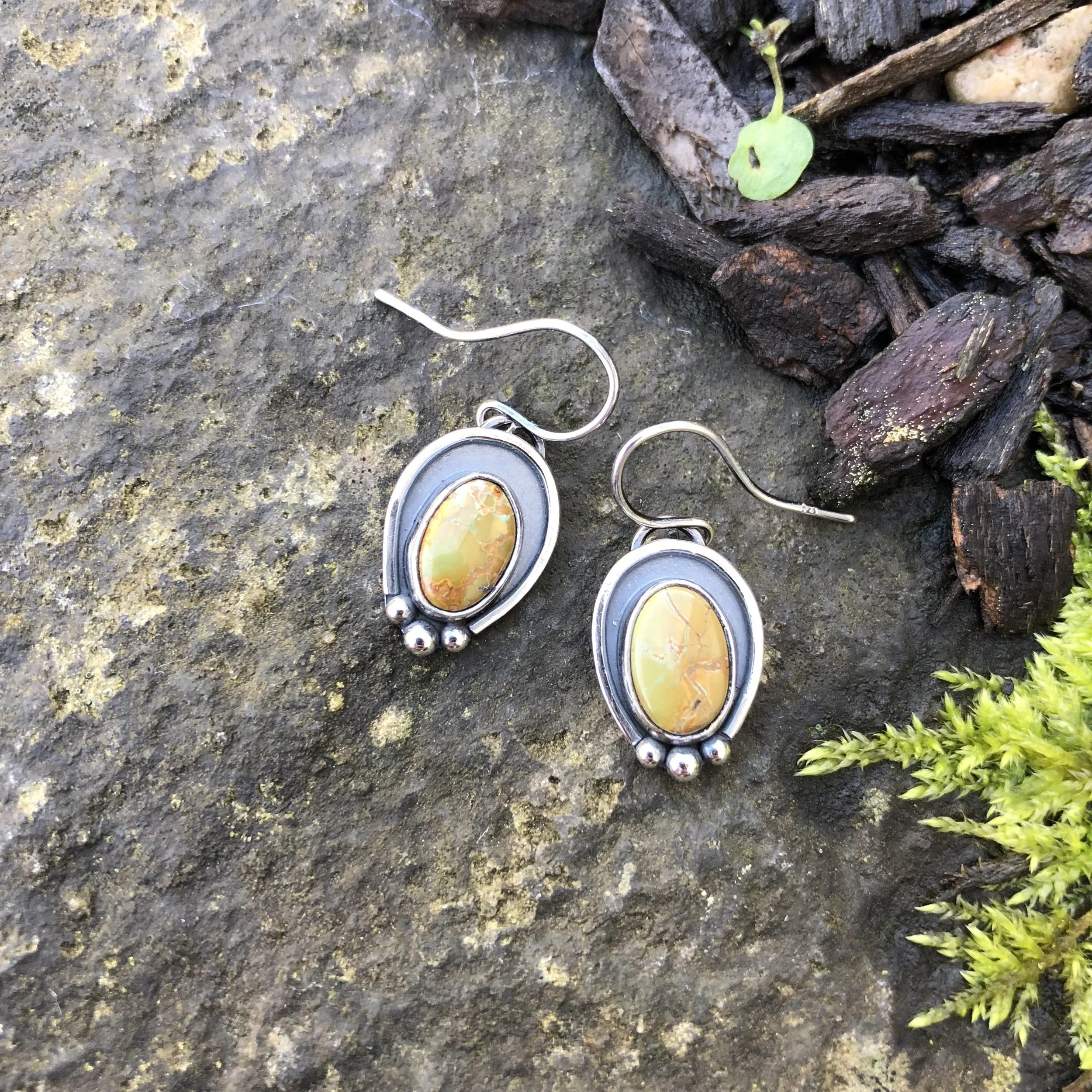 Ajax Turquoise Earrings