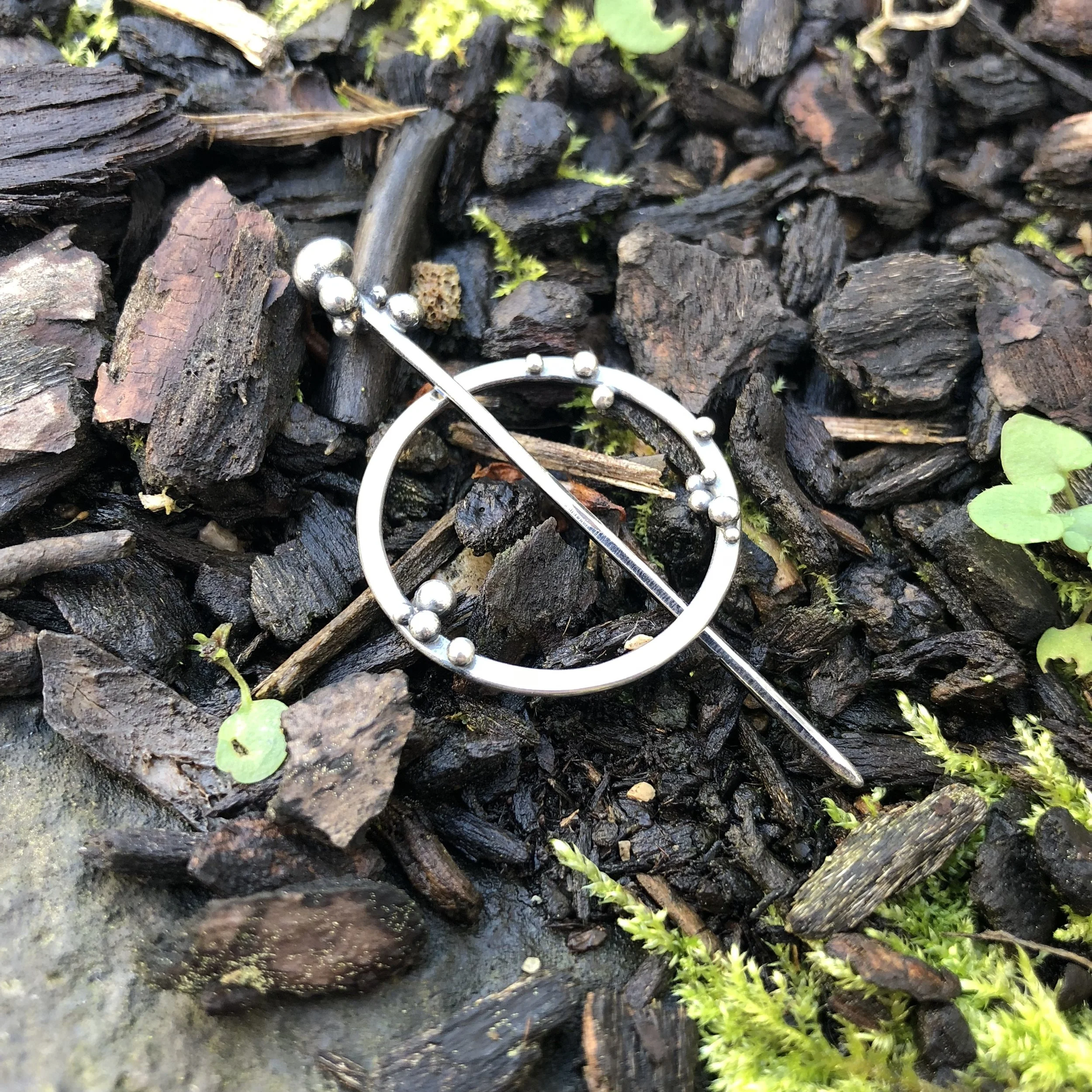 Shawl Pin - Bubbles