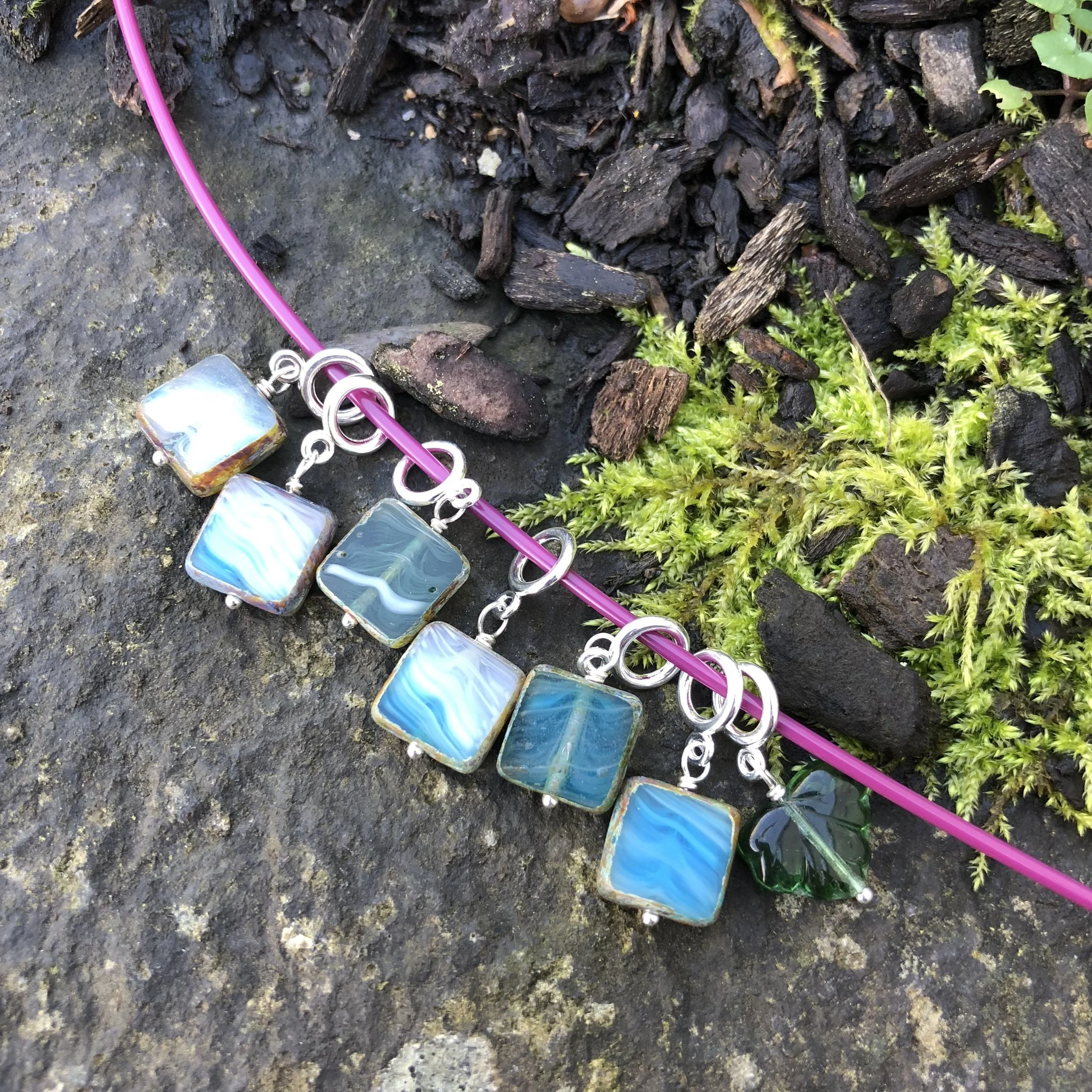 Stitch Markers - Window Glass