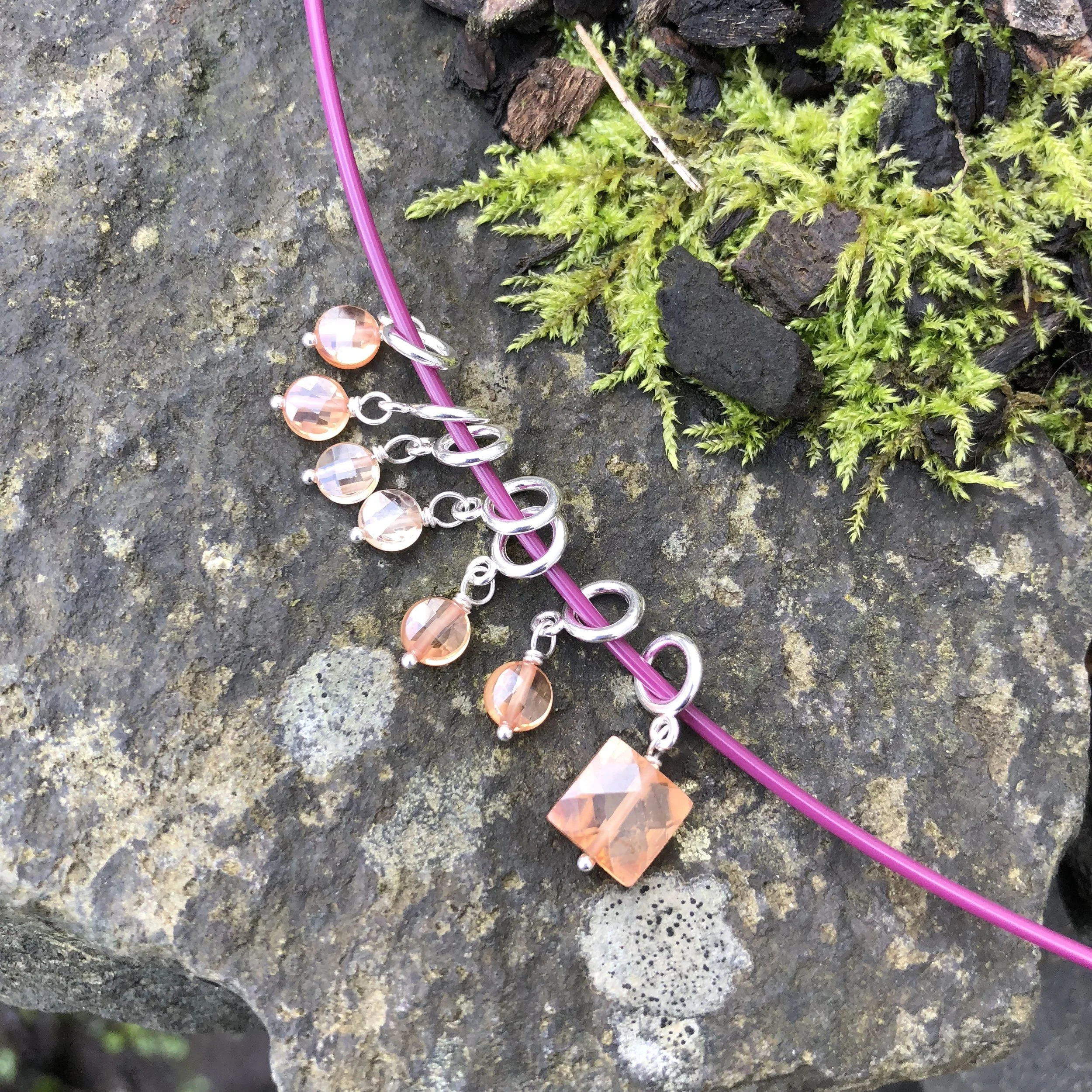 Stitch Markers - Champagne