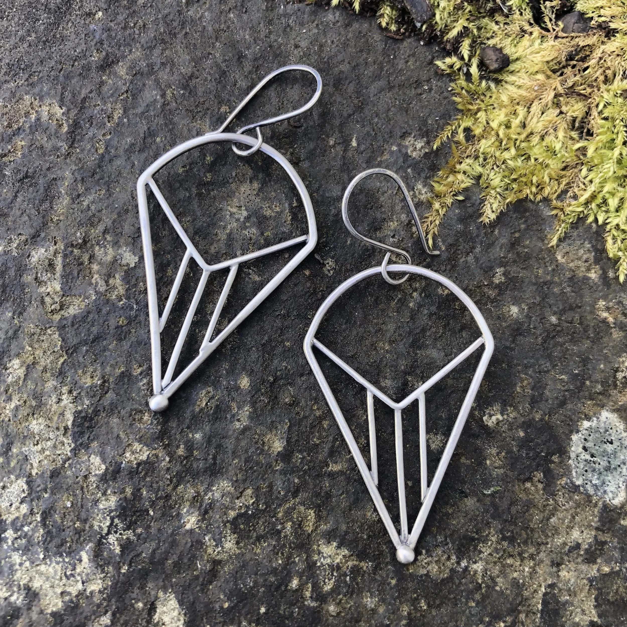 Deco Cone Earrings
