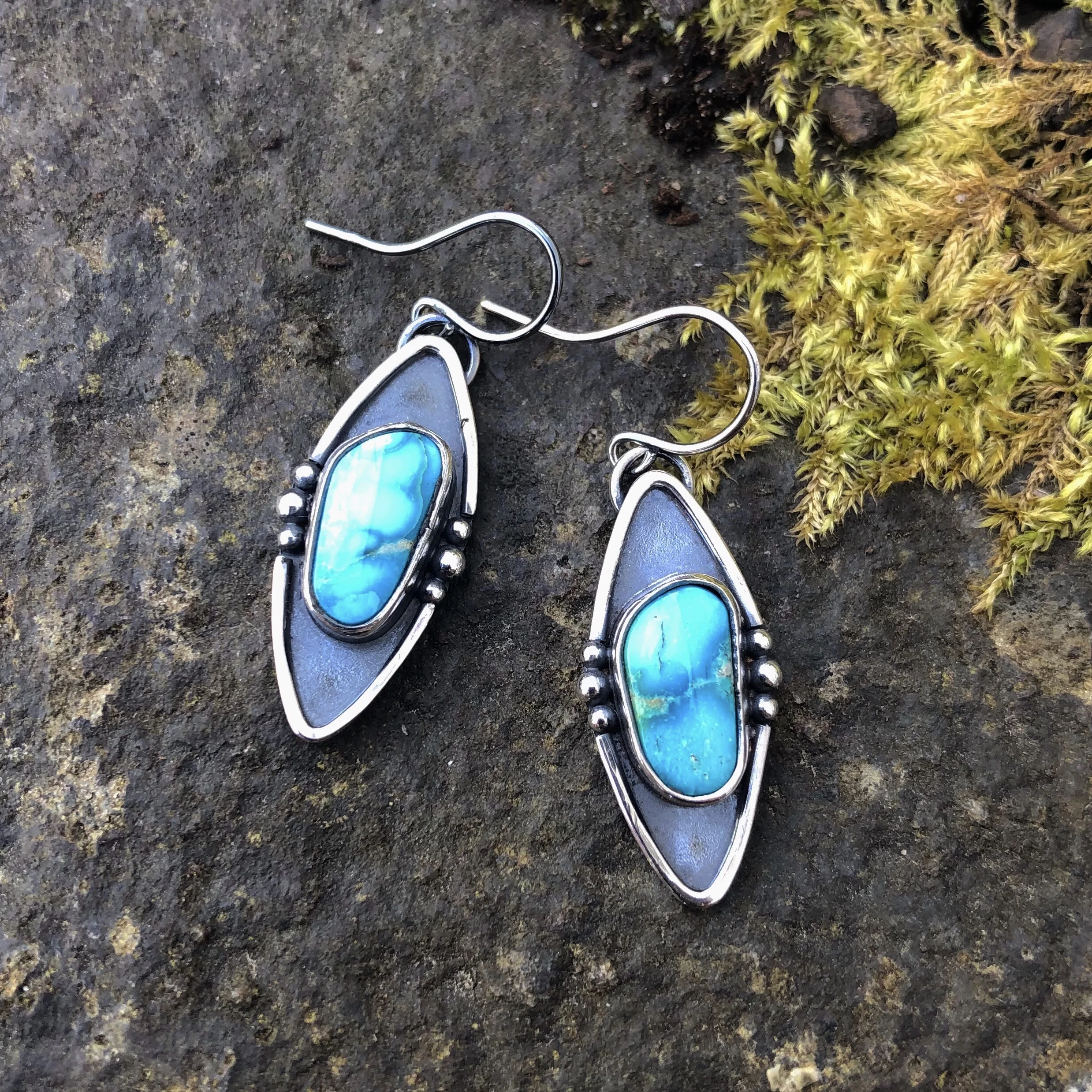 Turquoise Mountain Earrings