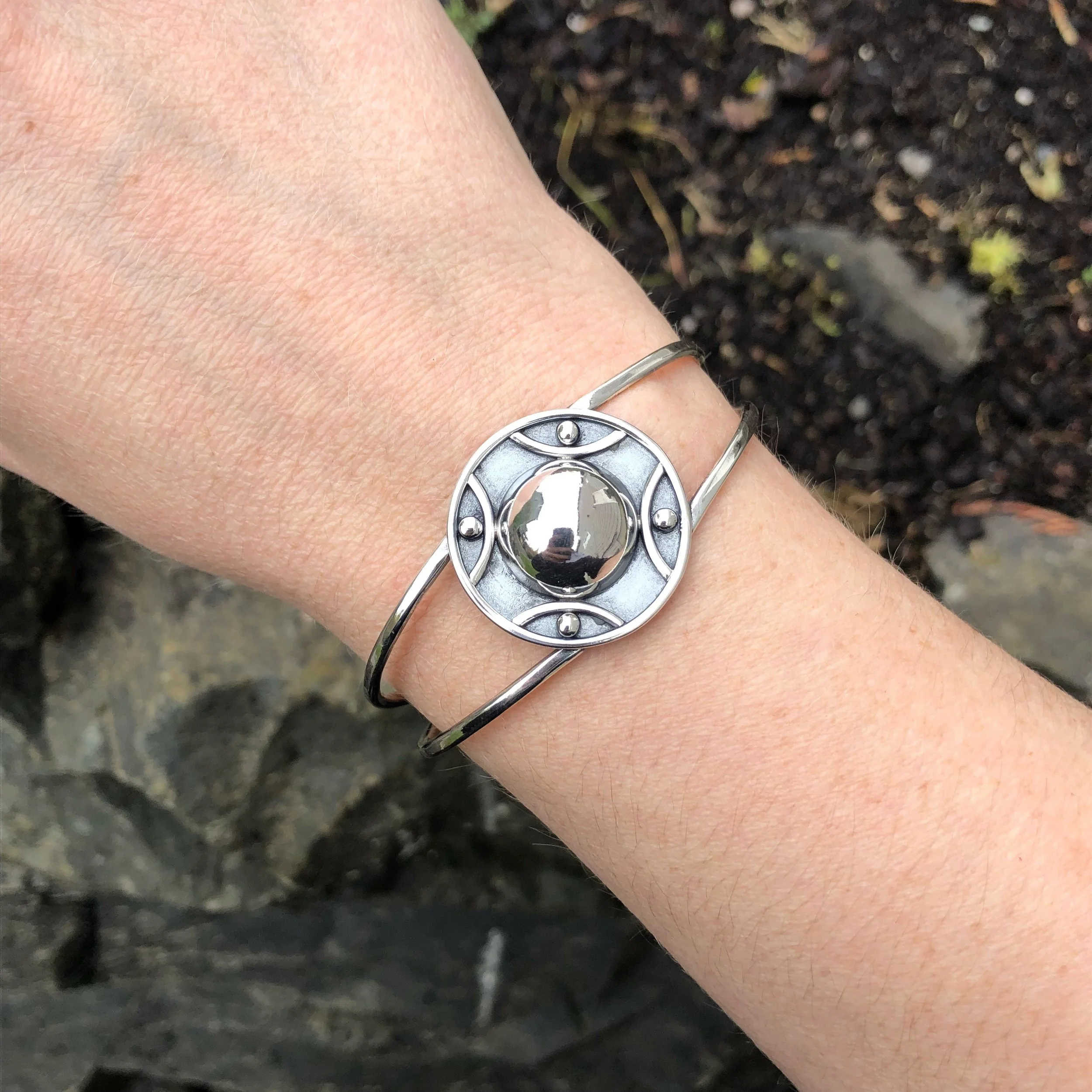 Dome Cuff Bracelet