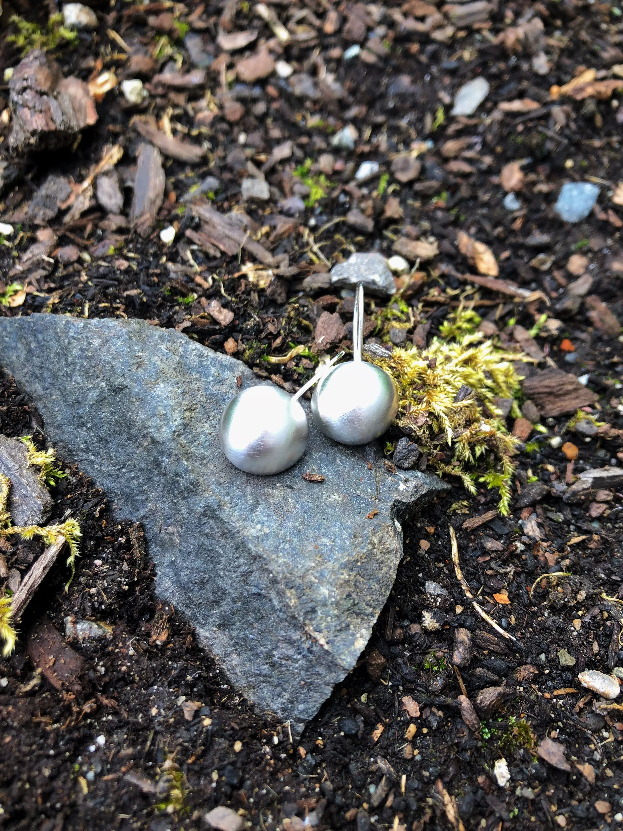 Simple Dome Earrings