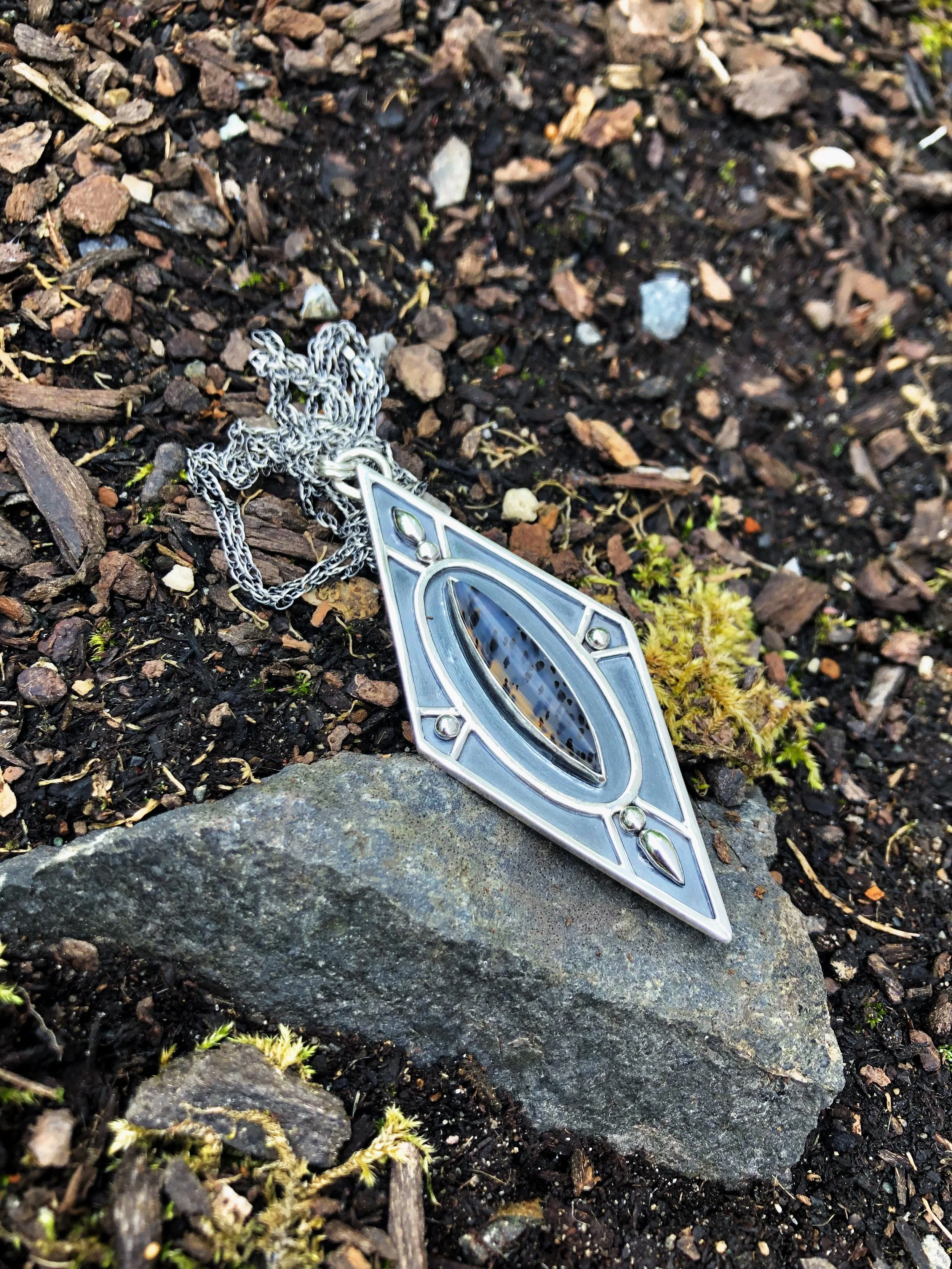 Montana Agate Necklace