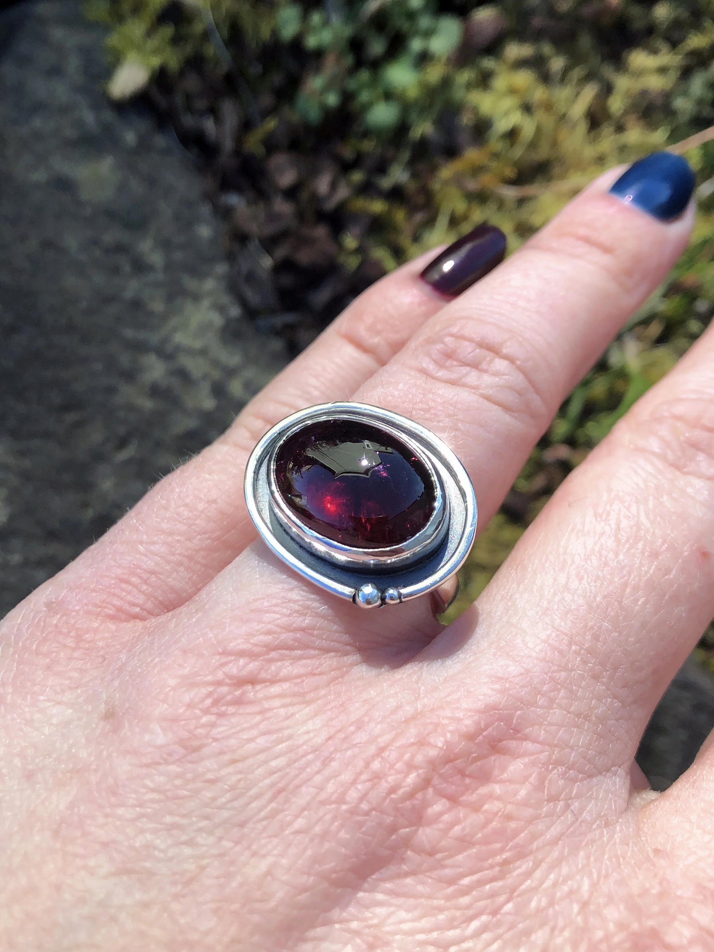 Pink Tourmaline Ring