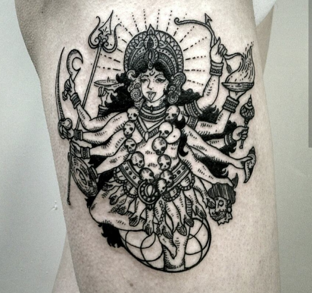 Maa Kali – Hindu Tattoo