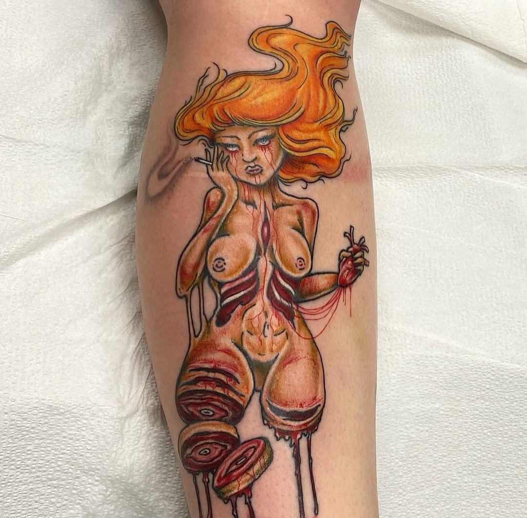 Custom tattoo by @patrick_maccary ! 
3KLI@THREEKINGSTATTOO.COM 
&bull;

&bull;

&bull; 
#3kLI #3kBK #3kNYC #Threekingstattoo #longislandtattooartist #customtattoo #fantasytattoo #brightandbold #alliancetattoosupply #tattoosareeveryone