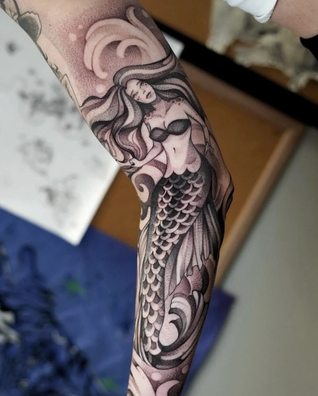 Custom Mermaid Design by @malorymorenoart !
 
3KLI@THREEKINGSTATTOO.COM
⠀⠀⠀⠀⠀⠀⠀⠀⠀
•
⠀⠀⠀⠀⠀⠀⠀⠀⠀
•
⠀⠀⠀⠀⠀⠀⠀⠀⠀
•
⠀⠀⠀⠀⠀⠀⠀⠀⠀
#3kLI #3kBK #3K #ThreeKingsTattoo #tattoo  #mermaid #mermaidtattoo #Longislandtattooartist #geometrictattoo #fineline