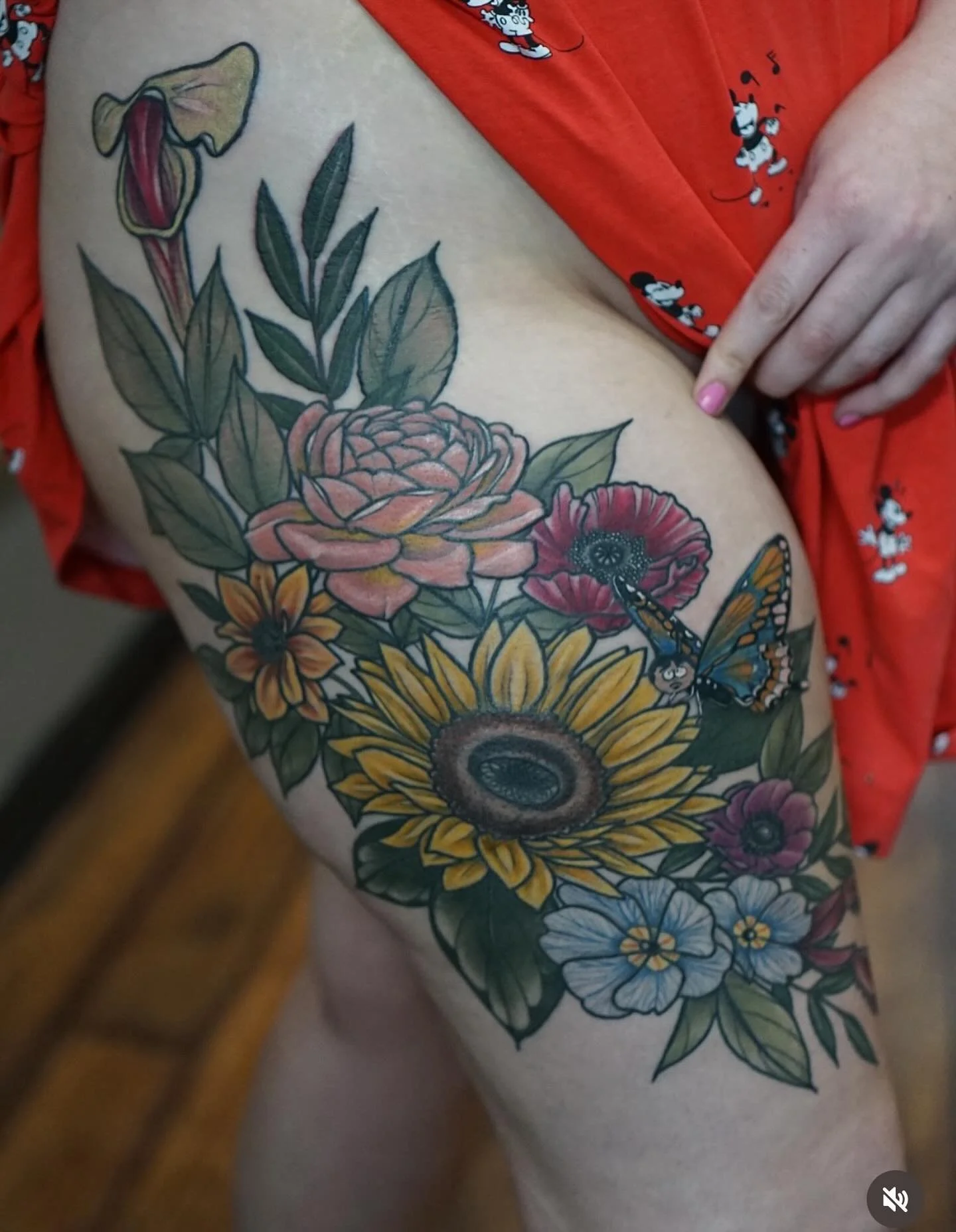 Zoom in to peep Randy the butterfly ✨ @amandatattoos has space in October/November for Bookings, or slide into the shop Fridays for her walk ins! 
.
.
#threekingstattoo #3KLDN #threekingslondon #3K #tattoo #tattooing #london #deptford #brockley #sout
