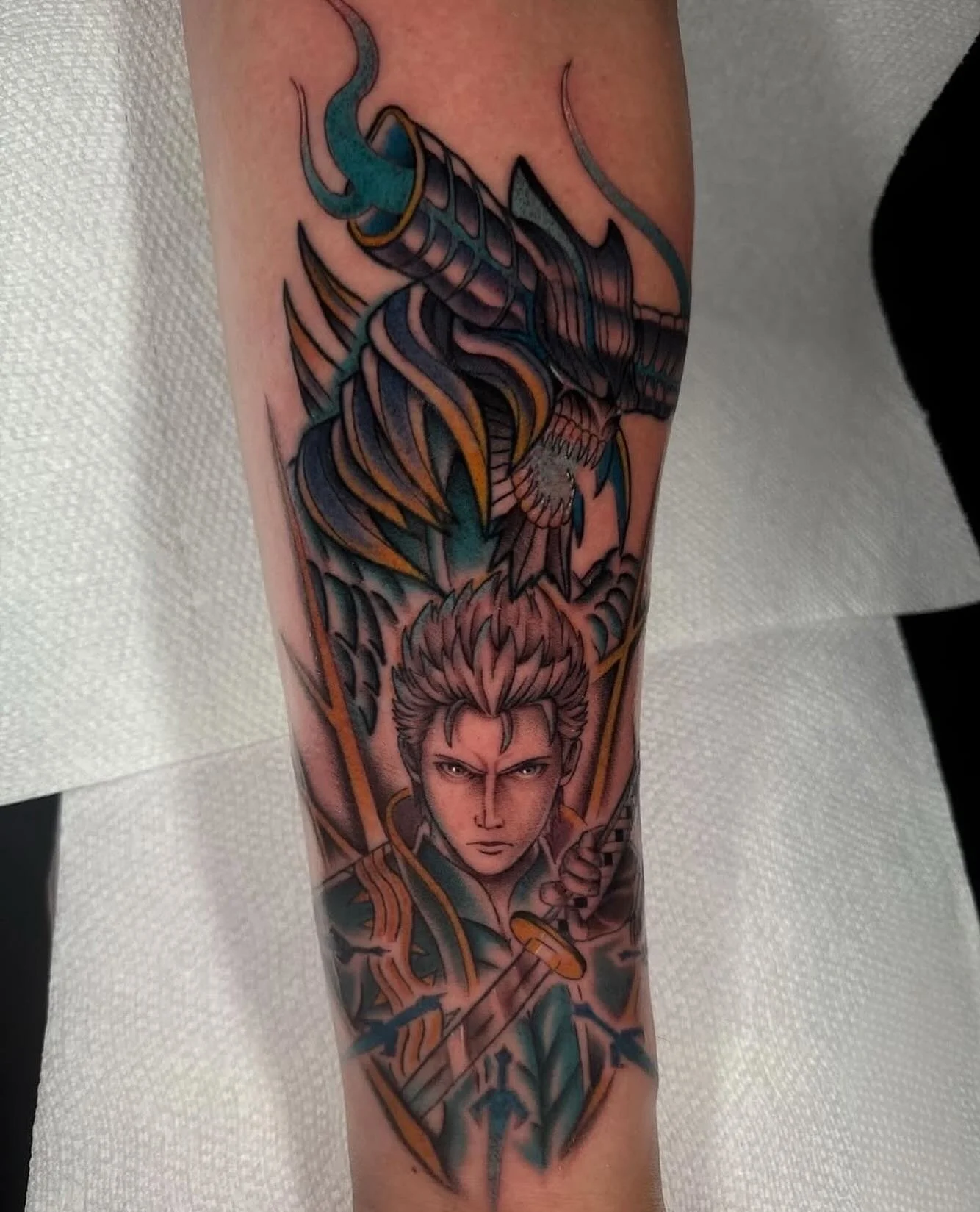 Devil May Cry tattoo by @niirutattoo
⠀⠀⠀⠀⠀⠀⠀⠀⠀
3KBK@THREEKINGSTATTOO.COM
.
.
.
#threekingstattoo #3kbk #traditionaltattoo #tattoo #tattoos #traditional #art #ink #tattooartist #traditionaltattoos #inked #blackwork #tattooflash #boldwillhold #colortat