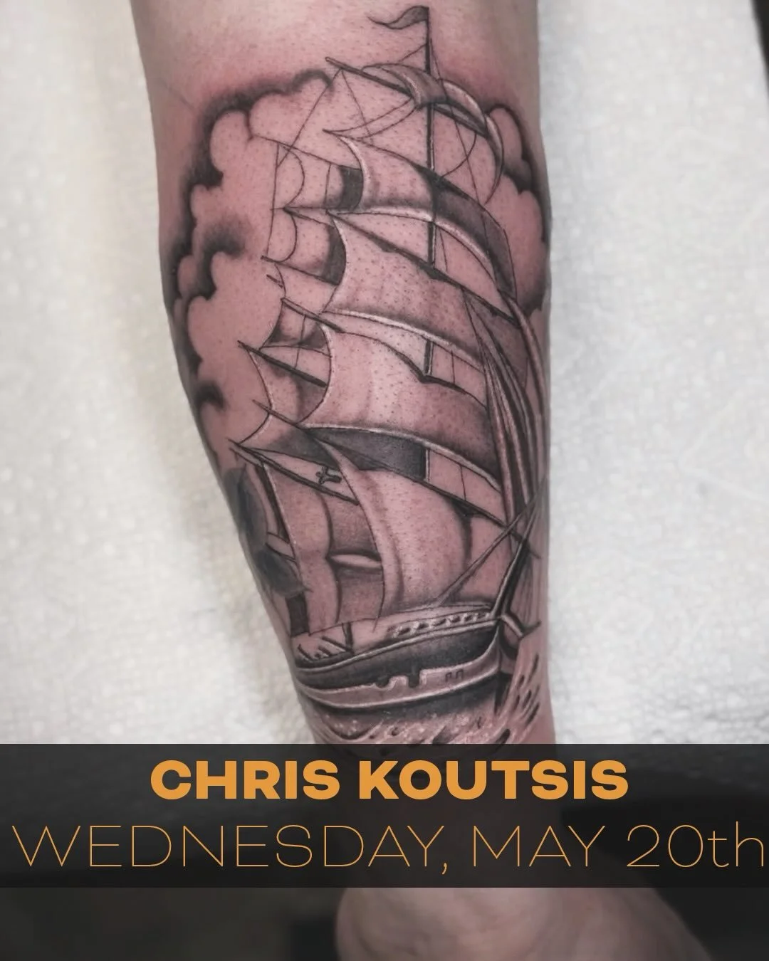 @chris_koutsis will be accepting appointments at our Brooklyn location this coming Wednesday, May 20th.
&bull;
Please DM him directly for appointments 📩
.
.
.
#threekingstattoo #skinart_collectors #tattoosnob #brooklyn #tattooshopowner