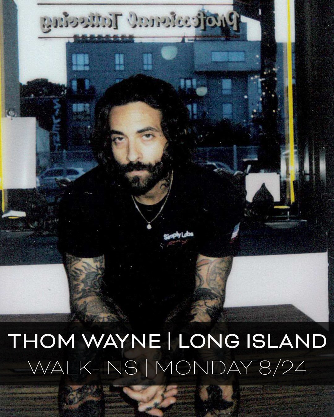 Catch @thomaswaynett at @threekingsli accepting walk-ins &amp; consultations!

💥MONDAY, AUG. 24TH💥

#threekingstattoo #tattoosnob #longisland #tattooshop #tattoos