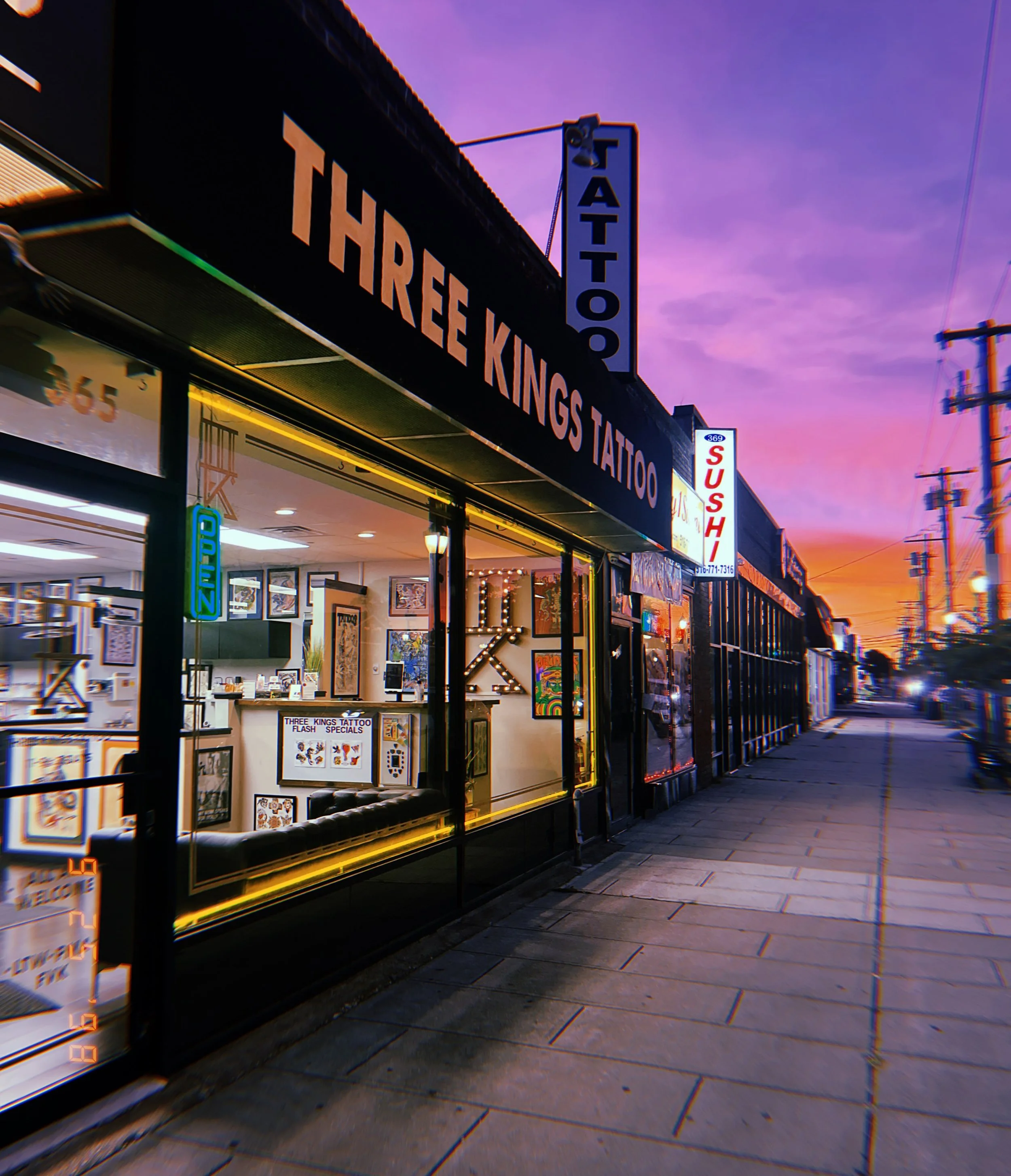 The sun sets another day at Three Kings 👑

📍365 Merrick Avenue North, Merrick, NY
☎️ (516)771-0112

#threekingstattoo