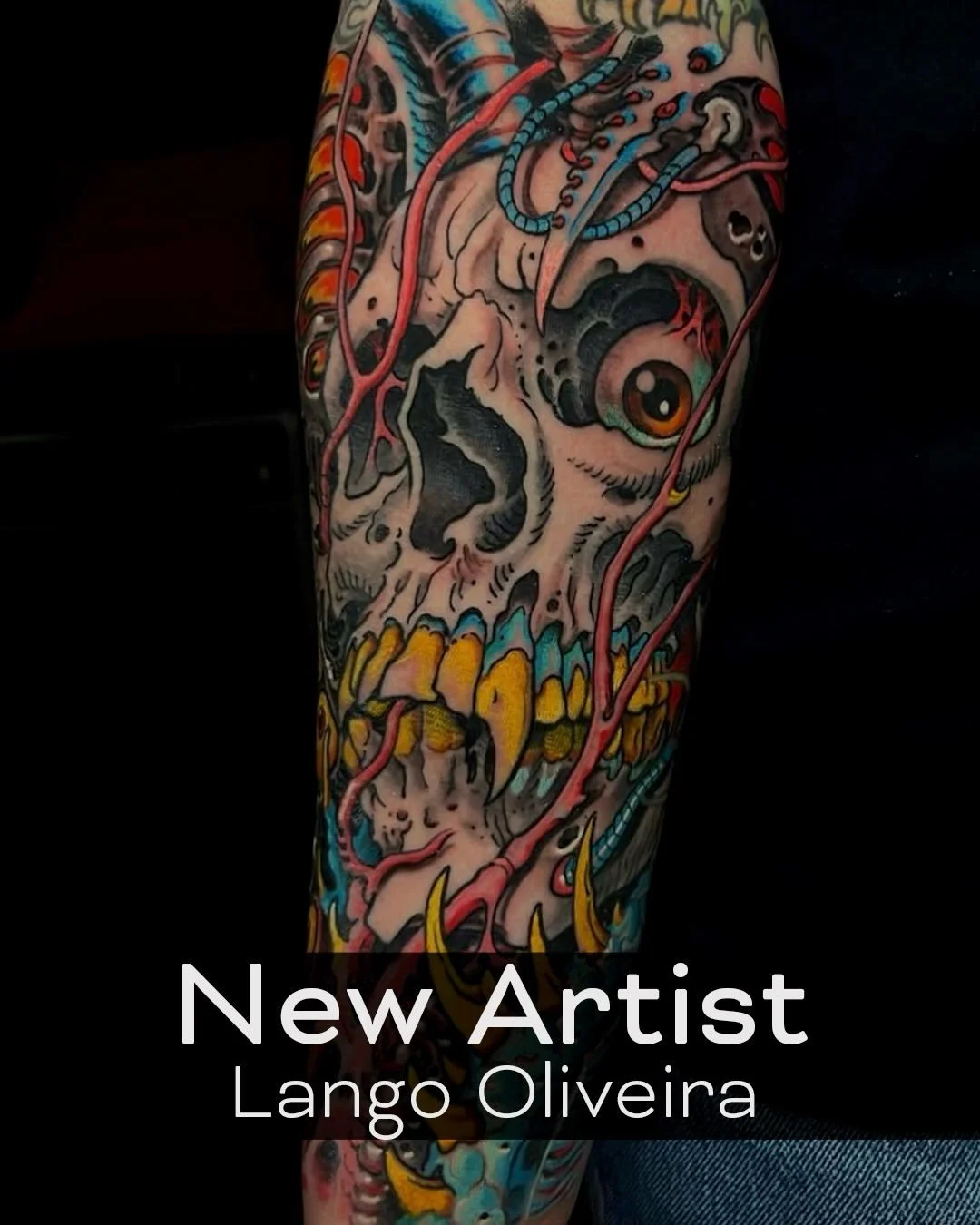 We are very excited to announce our newest artist, @langooliveira 🤘

He&rsquo;s an immensely talented and versatile artist so don&rsquo;t sleep on this one! 

Contact the shop, shoot him an email or send him a DM to book your appointment today.
&bul