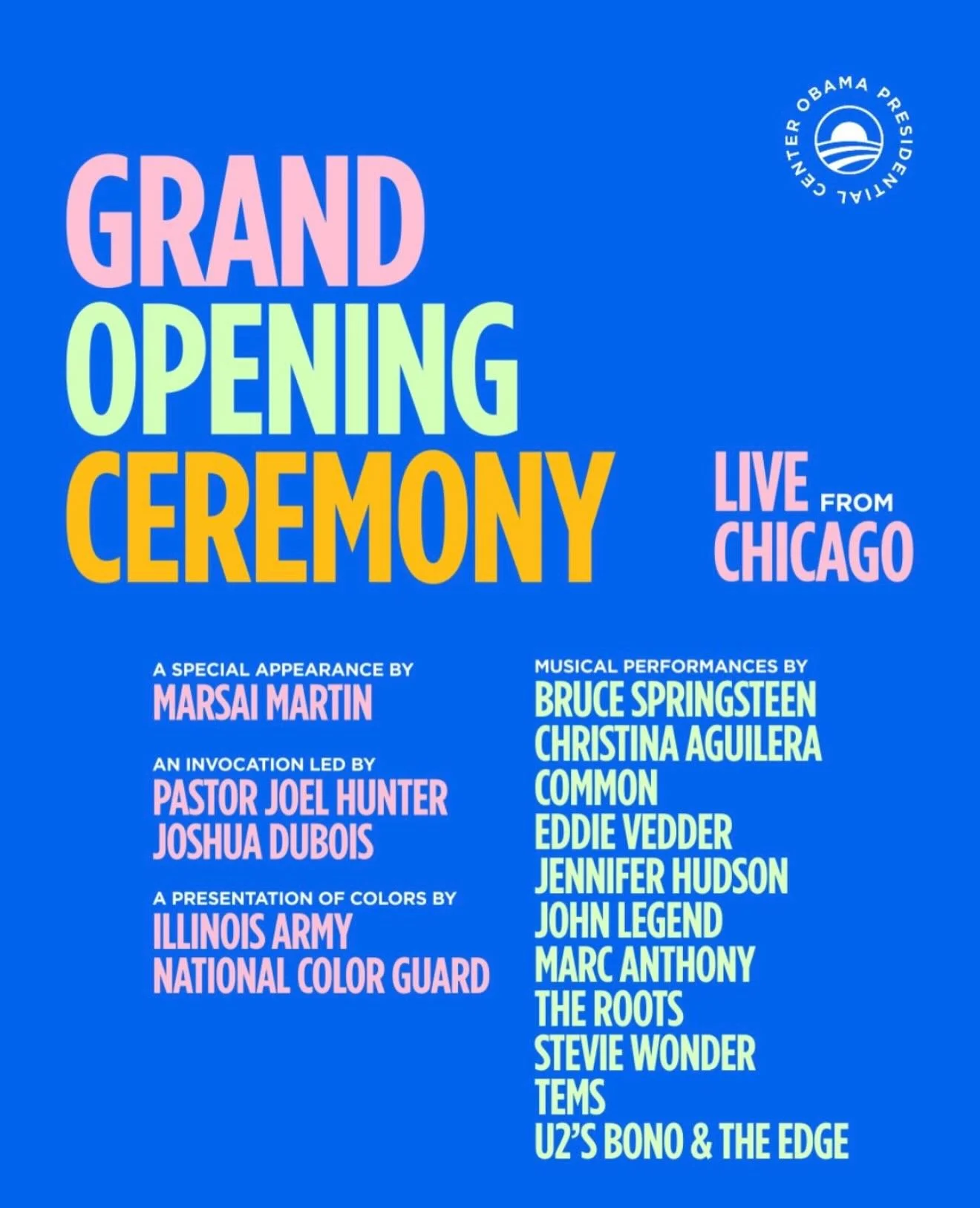 What an honor to be apart of this beautiful event!!! #obamapresidentialcenter 
And to do it with these undeniably talented women and teams we call family. @iamjhud @xtina