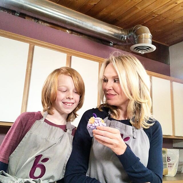 Had the cutest little helper on the set of SoapQueen.TV Social distancing is still in effect in WA and @brambleberry so he worked 3 cameras plus my sound for our next #soapmaking DIY video. The team @brambleberry is working their editing magic; I can