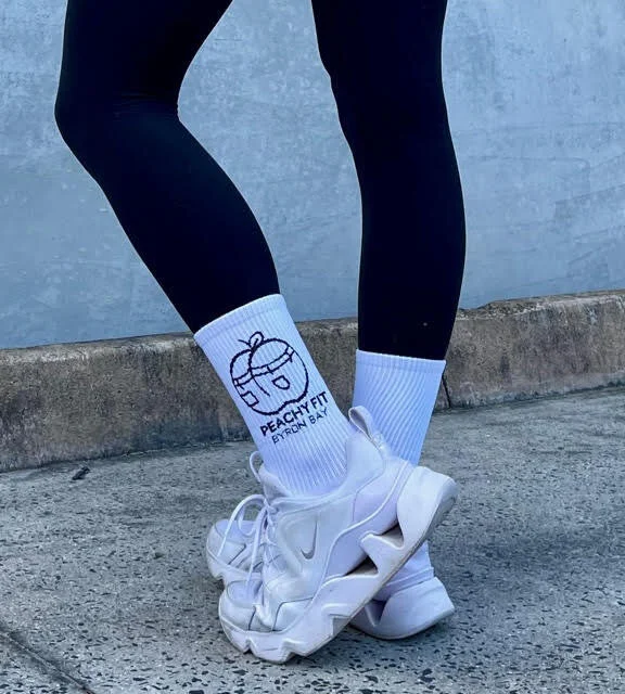 BRANDED SOCKS — Peachy Fit