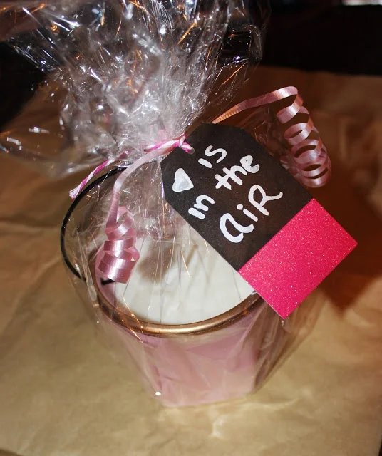 DIY Valentine Candle 
