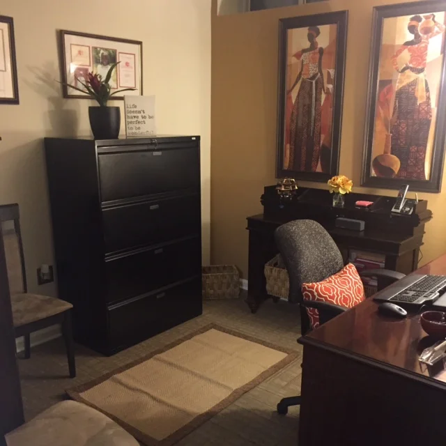 From "Stale to Serene" office makeover