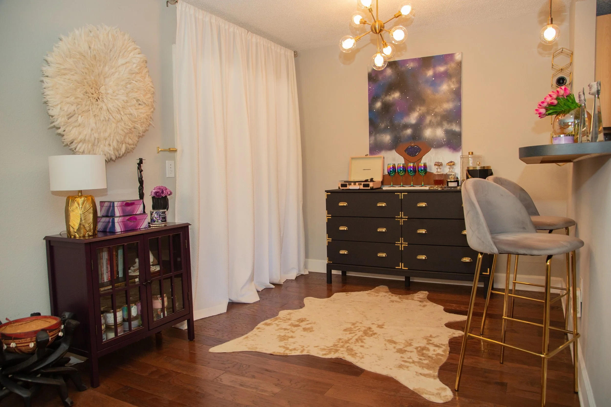 Dining room after