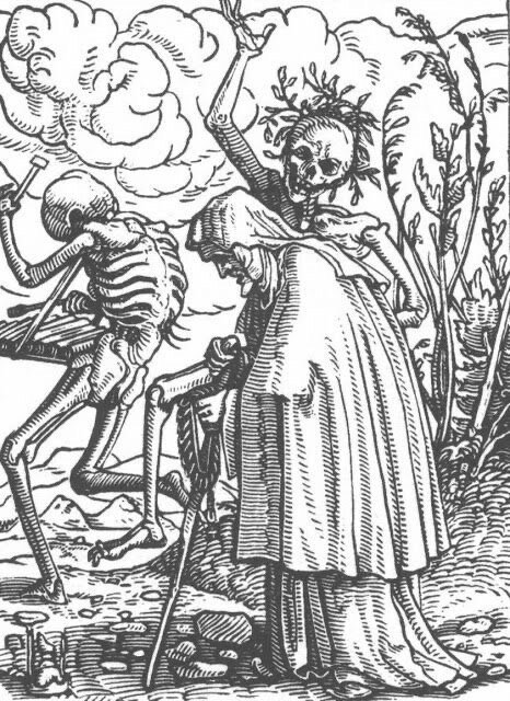 From "The Dance of Death" by Hans Holbein