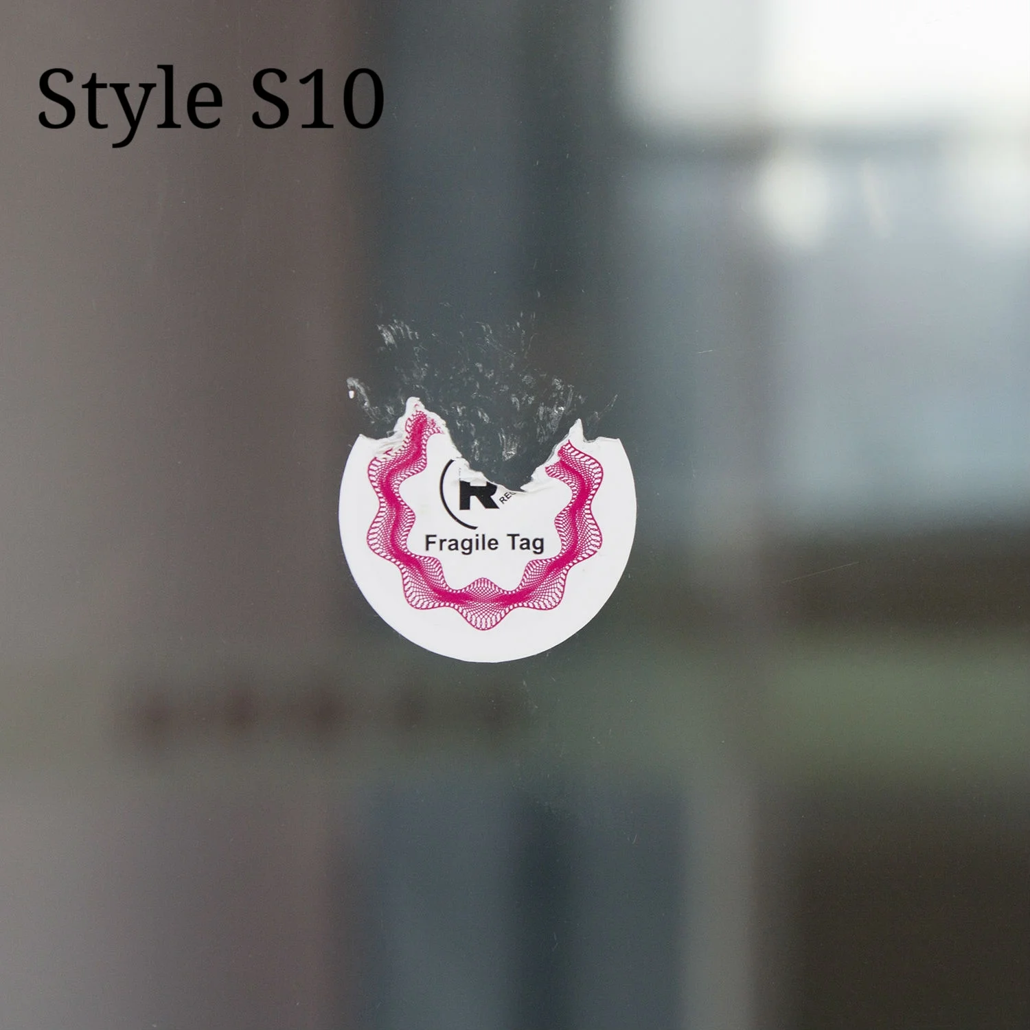 Anti-Tamper NFC Sticker with Breakable Surface