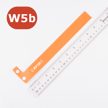 Wide Button Snap NFC Bracelet