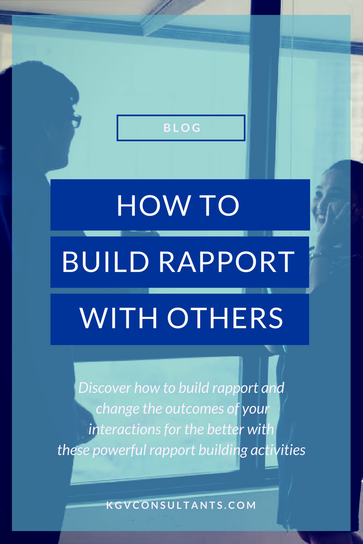 How to build rapport