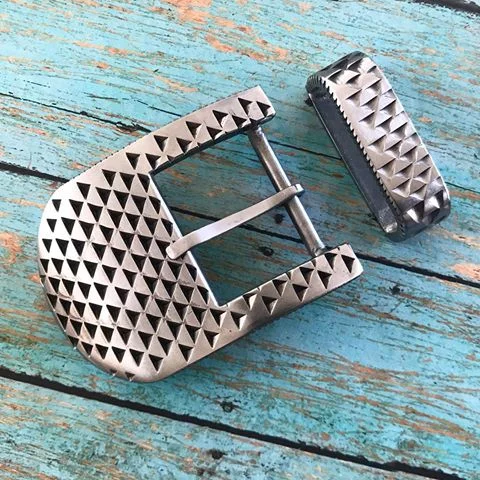 custom 2 piece belt buckles