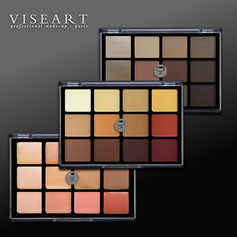 VISEART Shadow Palette - WARM MATTES 2017 VISEART Brow Palette - STRUCTURE 2015 VISEART Lip Palette - MUSE NUDES 2014