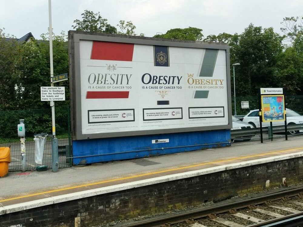 Cancer Research UK’s public ad campaign.