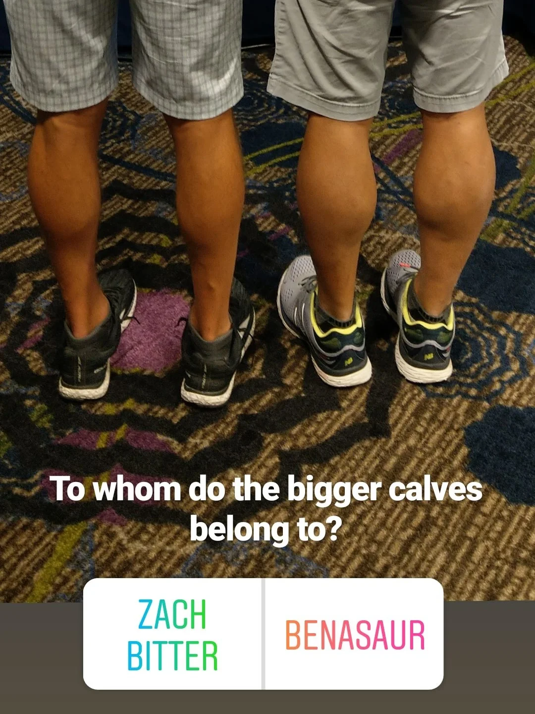I weigh 20+ lbs more than Zach, so this is clearly a power/weight ratio issue.
