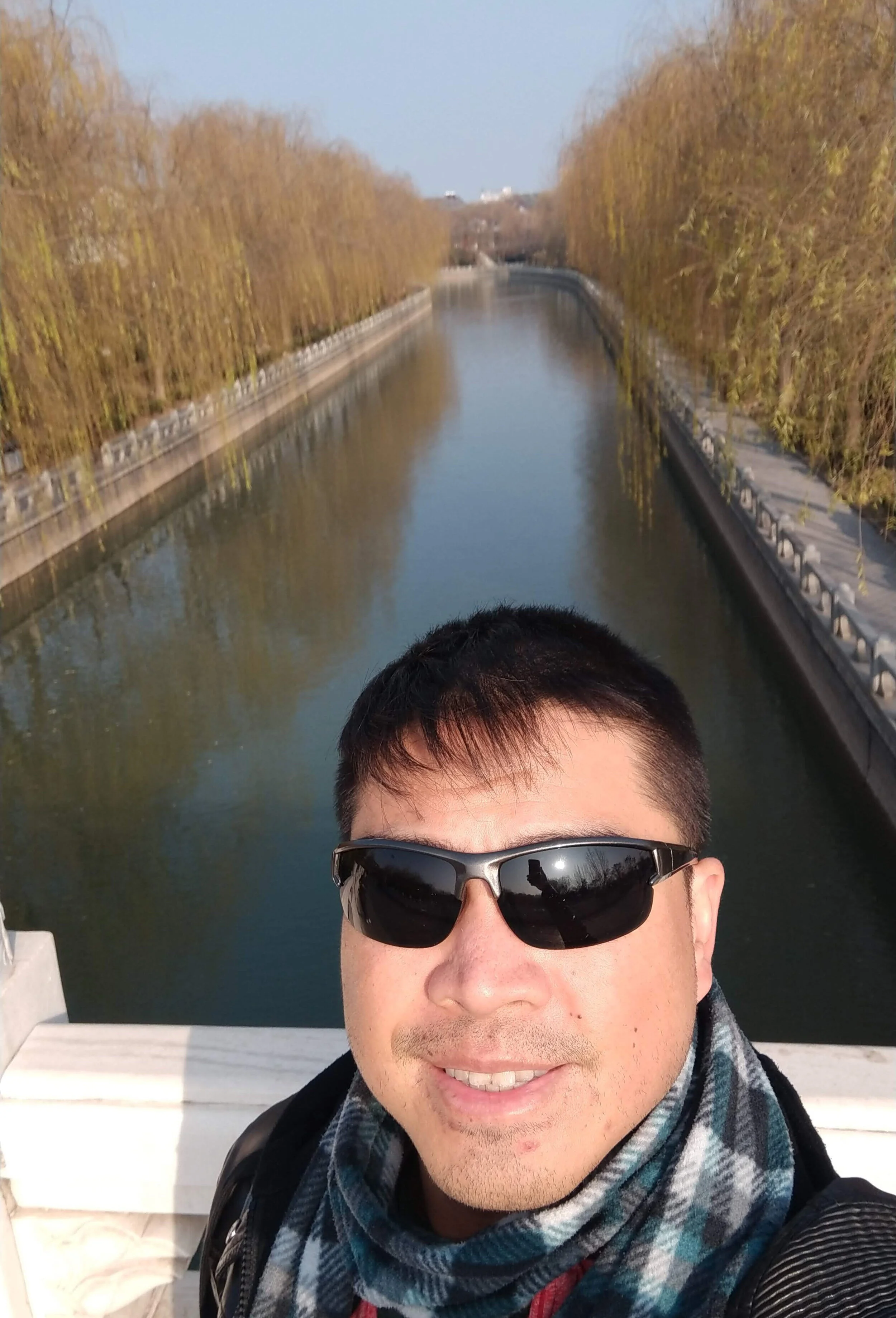 A section of the Grand Canal near Dongchang fu 東昌府 (present-day Liaocheng 聊城), which is where Northerners got onto boats, since the canal had become unnavigable farther north.