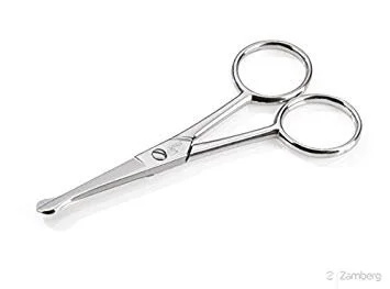 A pair of nose hair scissors. Clipping your nose hair regularly prevent itching and excessive mucus buildup and makes you more attractive on dates. Credit Amazon.com.