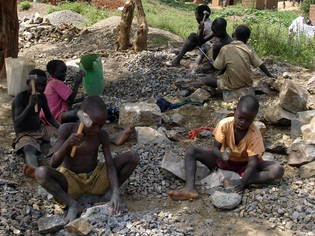 Children being denied the right to play