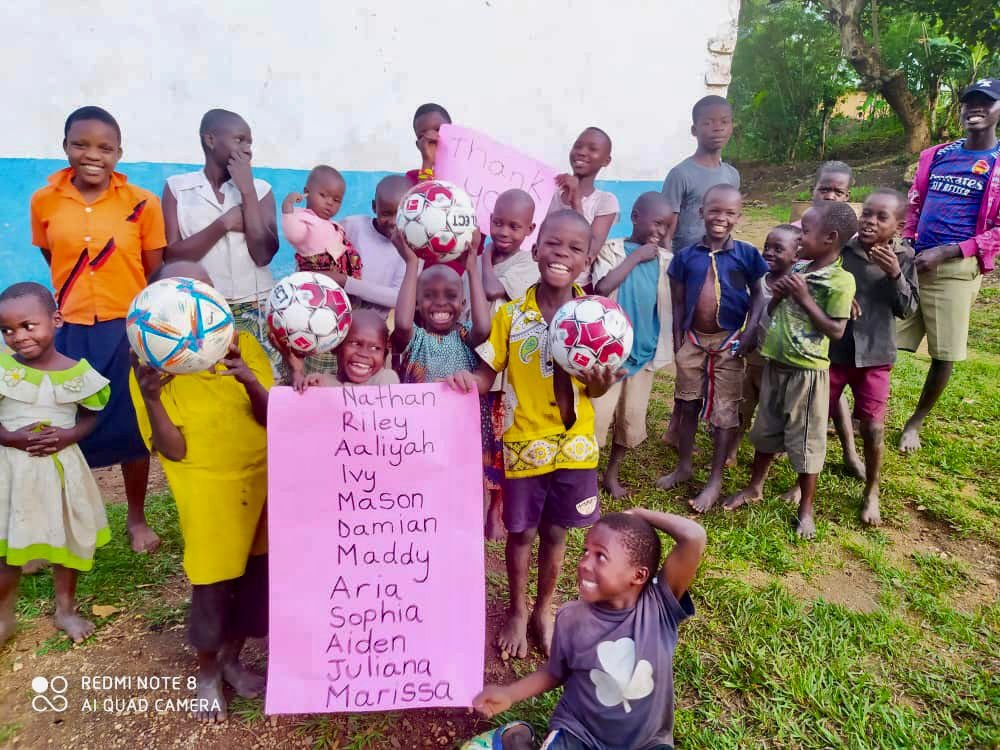 Soccer Balls Donated to Buyaya
