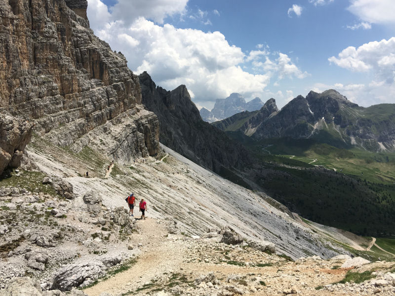 Cinque Torri - Traverse