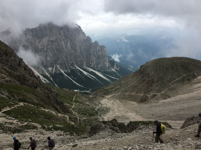 Rosengarten Rotwand - Murky Weather