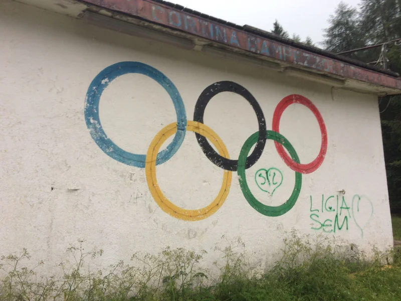 Cortina d' Ampezzo - Olympic Rings
