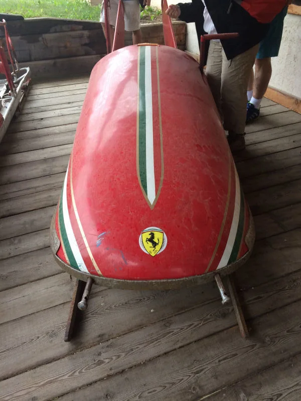 Cortina d' Ampezzo - Ferrari Bobsled