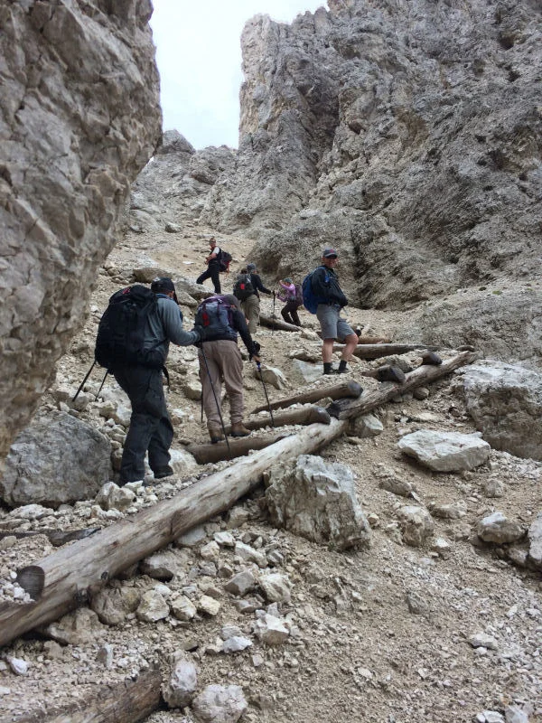 Rosengarten Rotwand - Stairs