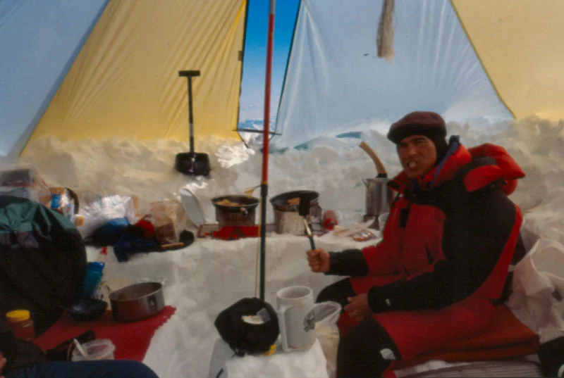 Breakfast at 17,000'