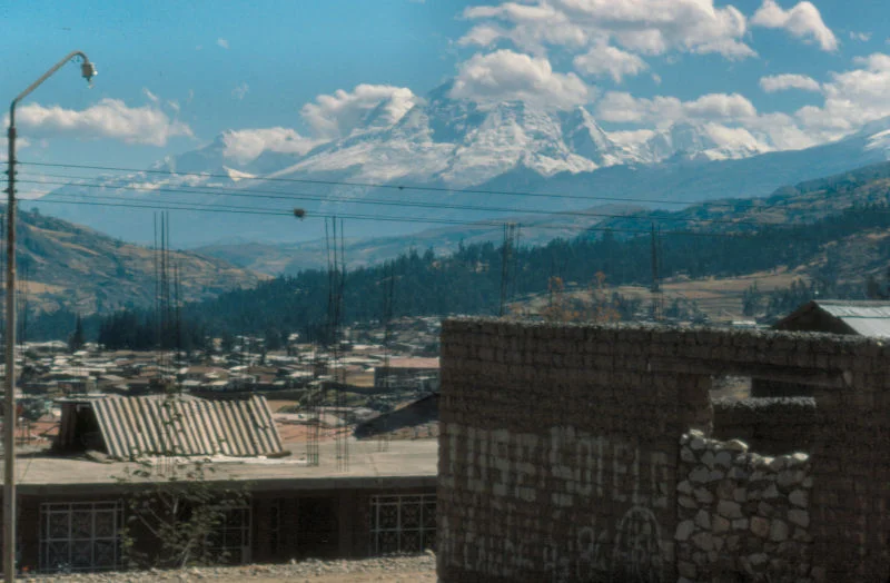 Huascaran from Huaraz