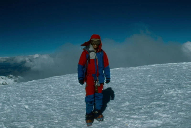 The Summit at 22,204'