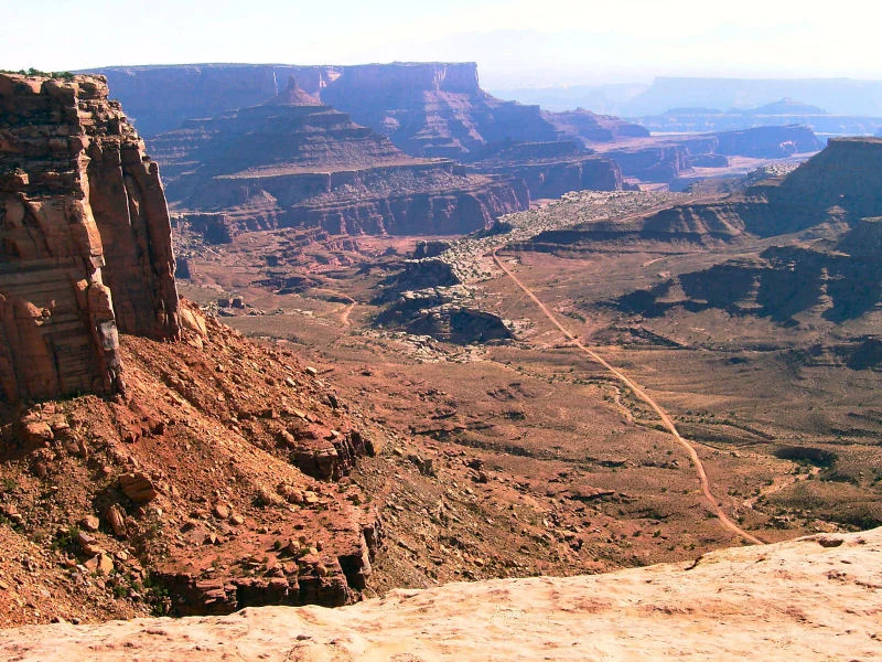 Beginning of the White Rim Trail